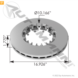 AIR DISC ROTOR 16.926IN