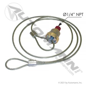 DRAIN VALVE W/60INCH CABLE