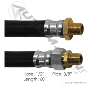 AIR HOSE ASSY 1/2IDX3/8NPTX60IN