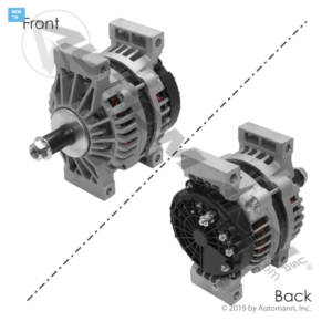 ALTERNATOR 28SI TYPE 180 AMP PAD MOUNT