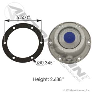 HUB CAP W/SIDE FILL PLUG