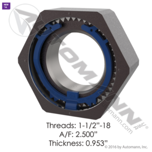 UNITIZED SPINDLE NUT