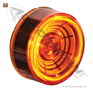 AMBER LED MARKER LIGHT 2-1/2IN MULTI-HALO