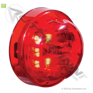 MARKER LIGHT LED 2-1/2in PC RED