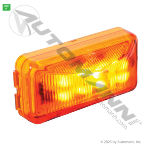 MARKER LIGHT LED 1X2-1/2in AMBER 10-30V