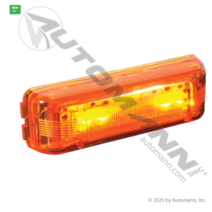 MARKER LIGHT LED 1in X 4in AMBER