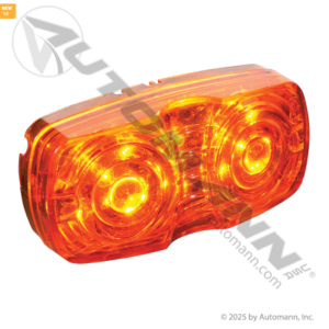 MARKER LIGHT LED 2in X 4in BULLSEYE AMBER