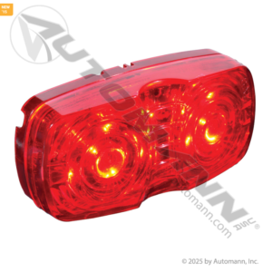 MARKER LIGHT LED 2in X 4in BULLSEYE RED
