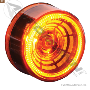 MARKER LIGHT LED 2IN ROUND AMBER MULTI-HALO