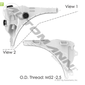 COOLANT RESERVOIR FREIGHTLINER