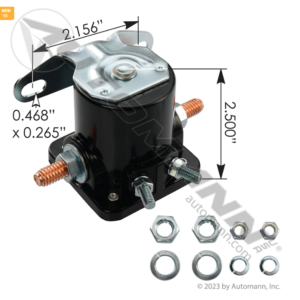 STARTER SOLENOID 4 TERMINAL 85A 12V