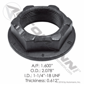 CENTER BEARING LOCK NUT