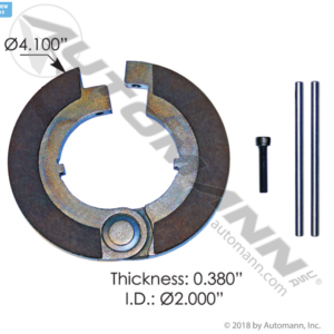 CLUTCH BRAKE HINGED 2in