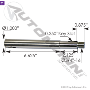 CROSS SHAFT 9.625in PETERBILT