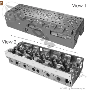 CUMMINS ISX CYLINDER HEAD 15.0L  DUAL OVERHEAD CAM