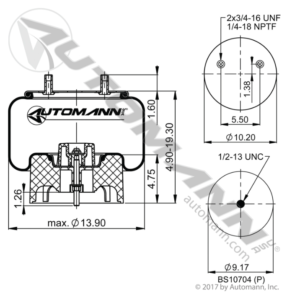 AIR SPRING ROLLING LOBE