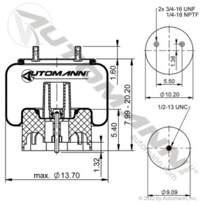 AIR SPRING ROLLING LOBE