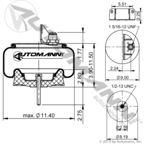 AIR SPRING ROLLING LOBE