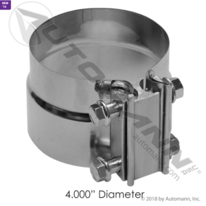 EXHAUST BAND CLAMP PREFORMED 4in