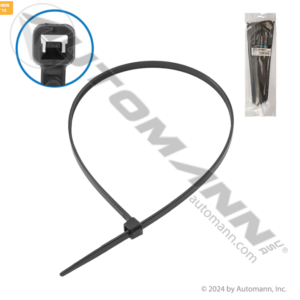 14" NYLON ZIP TIES BLACK 100PCS