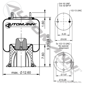 AIR SPRING ROLLING LOBE