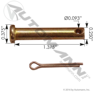 CLEVIS PIN 1/4 INCH
