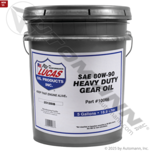 LUCAS GEAR OIL SAE 80W-90 5GAL