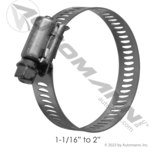 ALL SS HOSE CLAMP 1.06 TO 2.00IN BREEZE