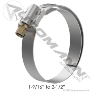 LINED CLAMP 1.56IN TO 2.50IN BREEZE