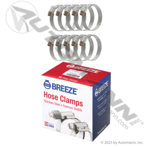 LINED CLAMP 2.31IN TO 3.25IN BREEZE - 10PCS