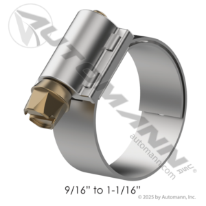 LINED CLAMP 9/16-1-1/16"