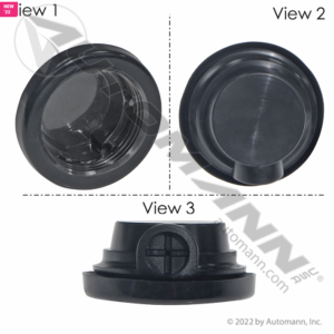 LIGHT GROMMET 2IN ROUND CLOSED BACK