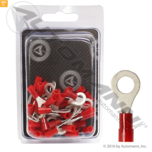 RING 1/4IN 22-16GA NYLON 50PCS