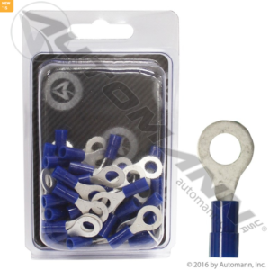 RING 1/4IN 16-14GA NYLON 50PCS