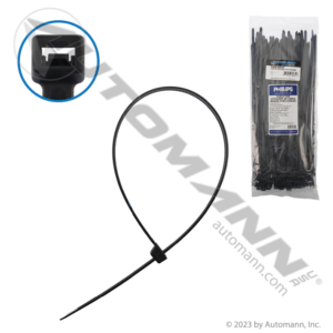 CABLE TIE 15IN BLACK 120IB STRENGTH 100PCS